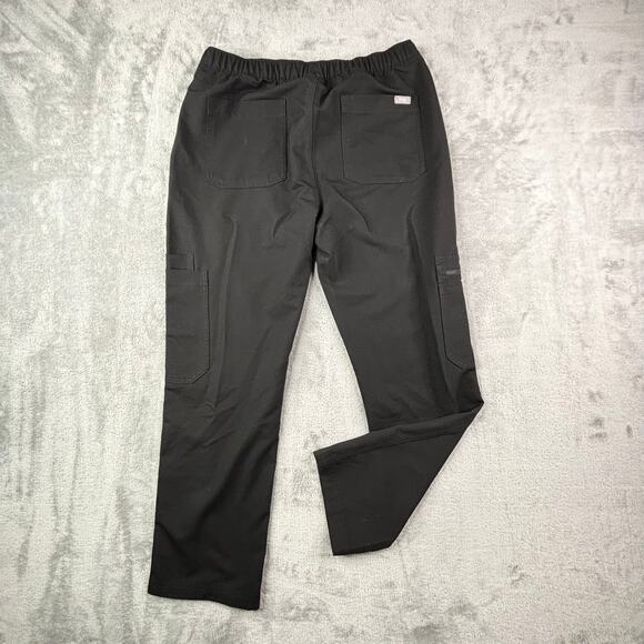 Figs Black Wide Leg Pants - Picture 10 of 11